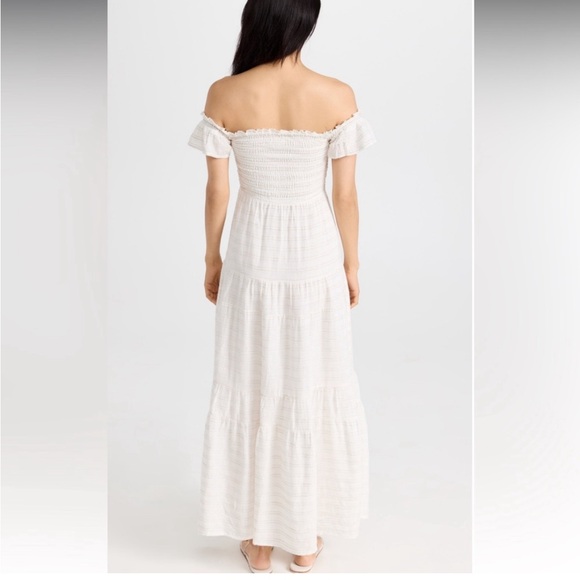 L*Space Lucia Beach Fling Midi Dress in Cream-NWOT - Picture 3 of 3